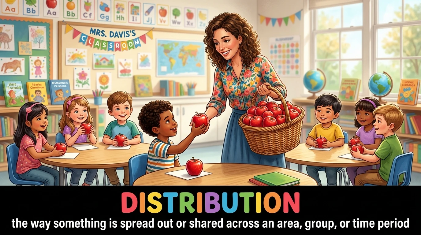 English Illustration for distribution